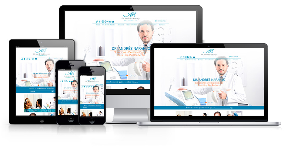 Sitio web del mejor dermatólogo en Bogotá