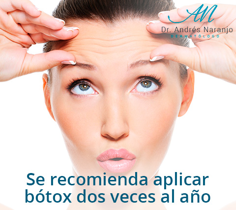 Agende un Cita con el Dr. Naranjo y reciba asesoría sobre el Bótox en Bogotá Joven en prueba de Bótox en Bogotá