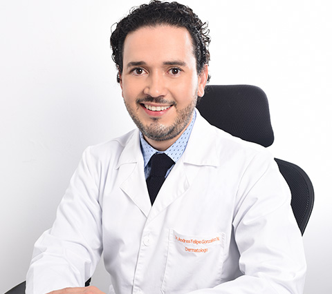 Presentación de dermatólogo en Bogotá, especialista certificado